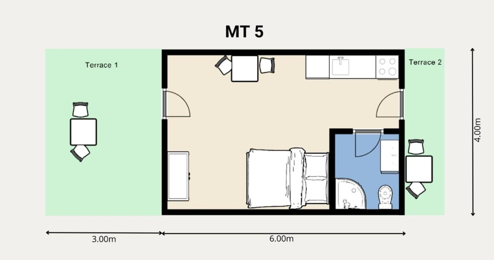 Studio Apartments Mt Šmrika Eksteriør billede